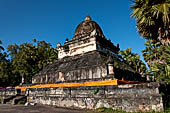 Luang Prabang, Laos. Wat Visoun, the watermelon stupa. 